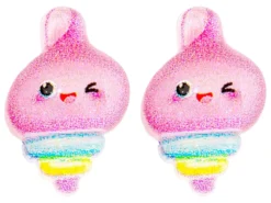Hot Bijou Brigitte Orecchini a perno - Pink Ice