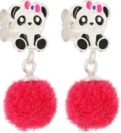 Hot Bijou Brigitte Orecchini a perno - Pink Panda