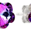 Hot Bijou Brigitte Orecchini a perno - Purple Blossom