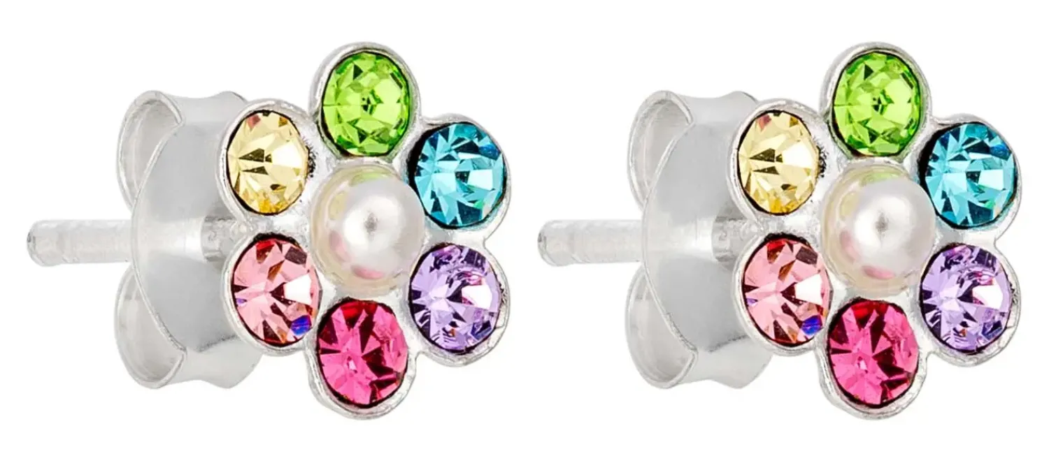 Discount Bijou Brigitte Orecchini a perno - Rainbow Blossom
