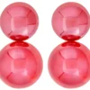 Best Bijou Brigitte Orecchini a perno - Red Pearls