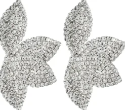 New Bijou Brigitte Orecchini a perno - Rhinestone Flower