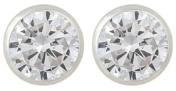 Online Bijou Brigitte Orecchini a perno - Rich Silver
