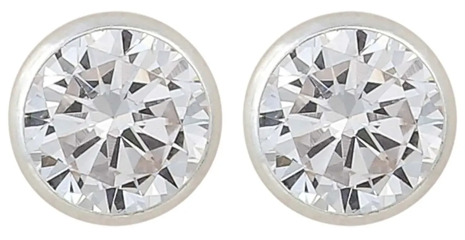 Online Bijou Brigitte Orecchini a perno - Rich Silver