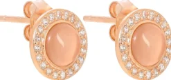 Outlet Bijou Brigitte Orecchini a perno - Rose Cateye