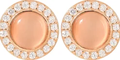 Outlet Bijou Brigitte Orecchini a perno - Rose Cateye