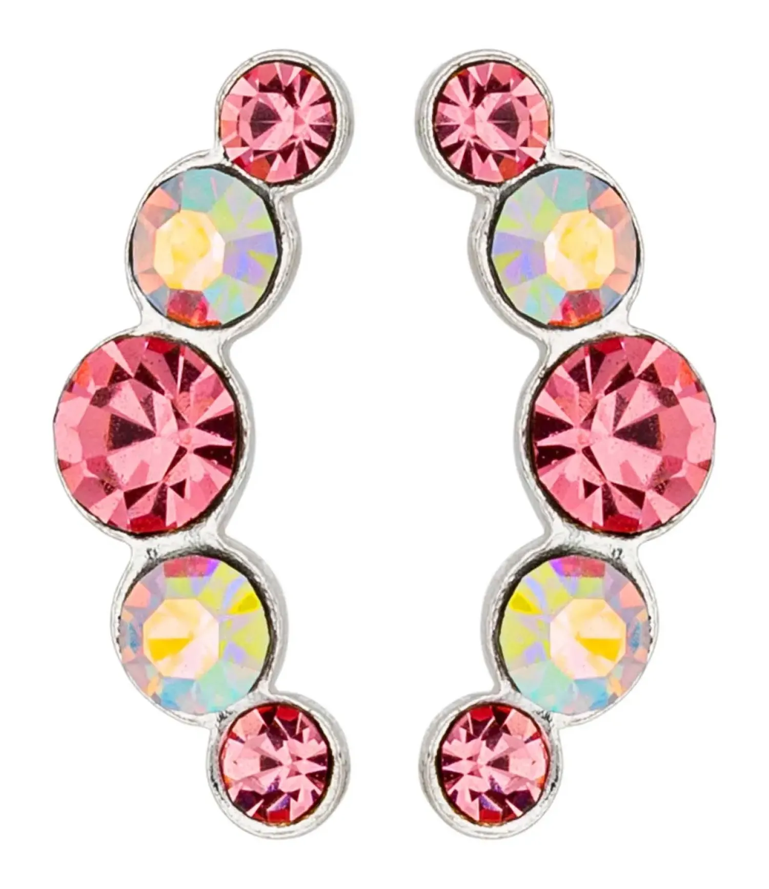 Clearance Bijou Brigitte Orecchini a perno - Rose Curve