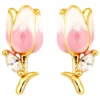 Hot Bijou Brigitte Orecchini a perno - Rosy Tulip