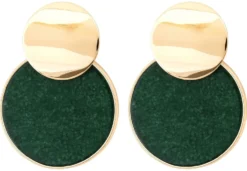 Sale Bijou Brigitte Orecchini a perno - Round Agate