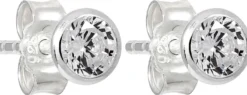 New Bijou Brigitte Orecchini a perno - Round Zirconia