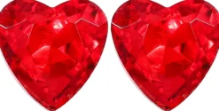 Bijou Brigitte Orecchini a perno - Ruby Hearts