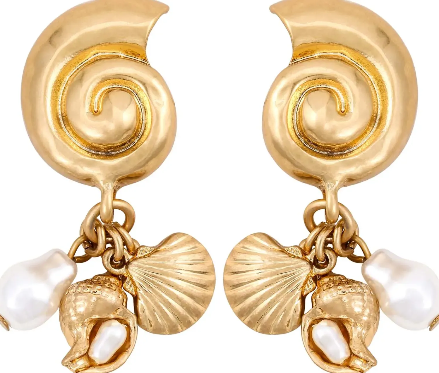 Hot Bijou Brigitte Orecchini a perno - Shell Dream