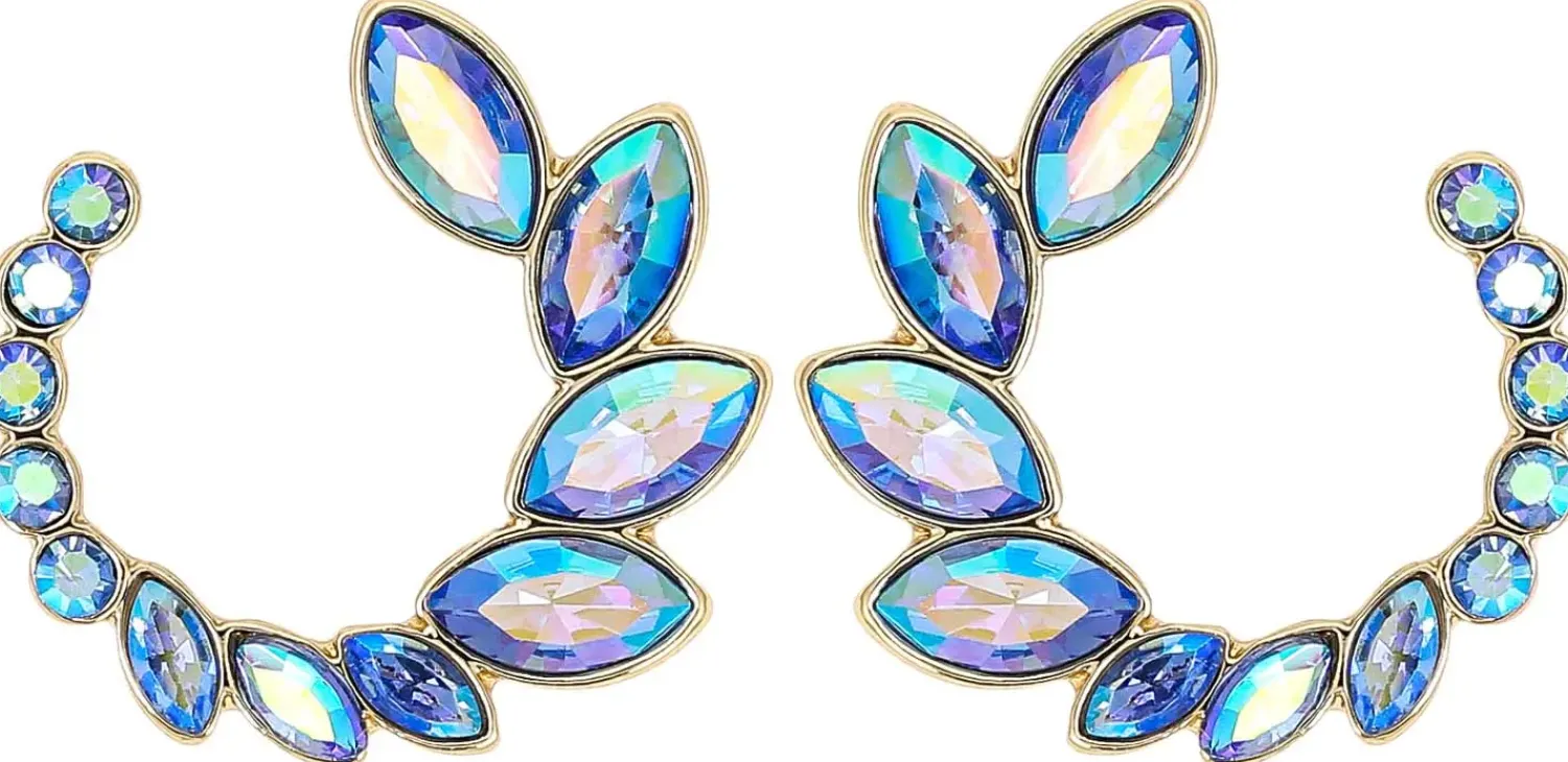 Best Bijou Brigitte Orecchini a perno - Shimmering Leaves