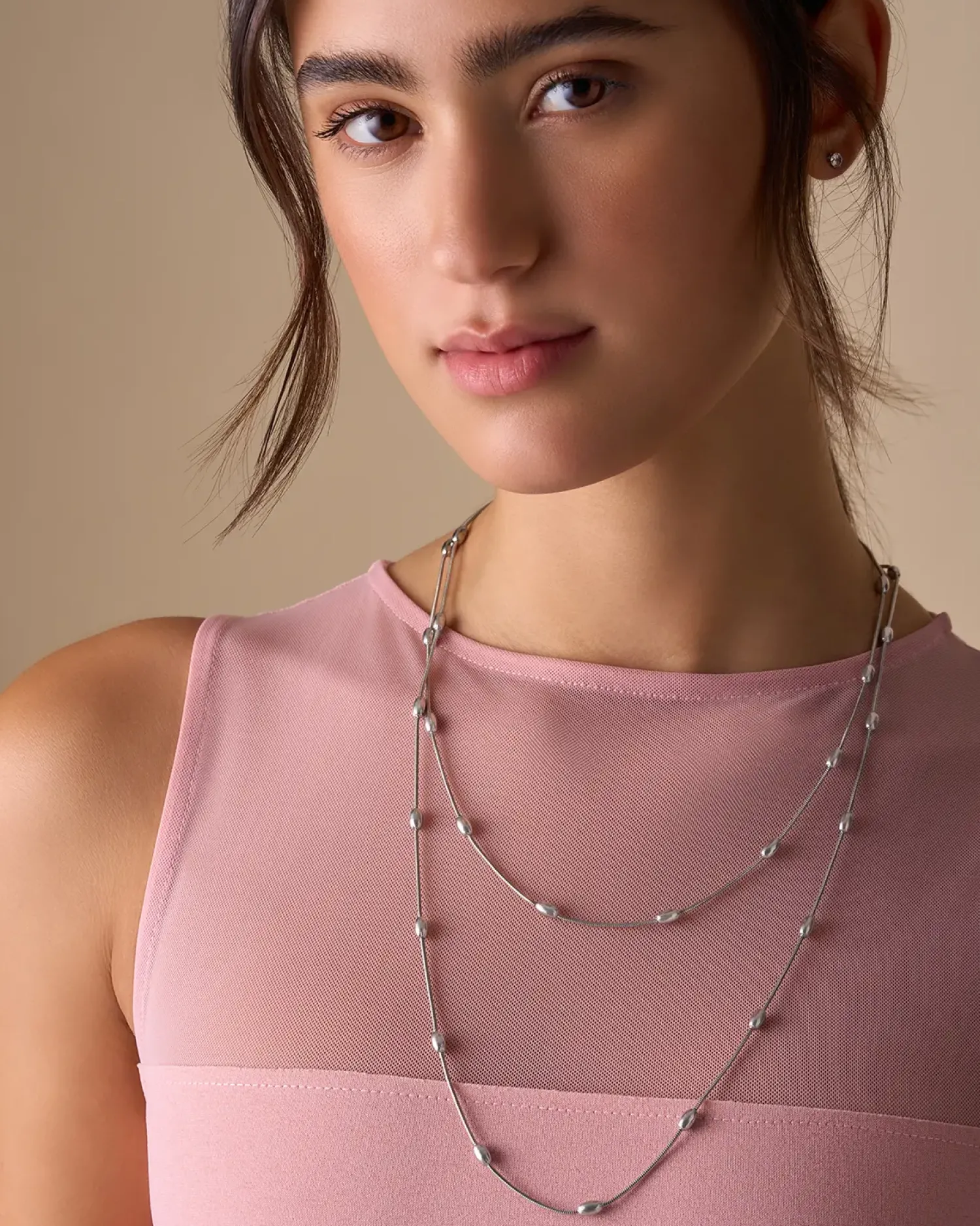 New Bijou Brigitte Orecchini a perno - Silver Classic