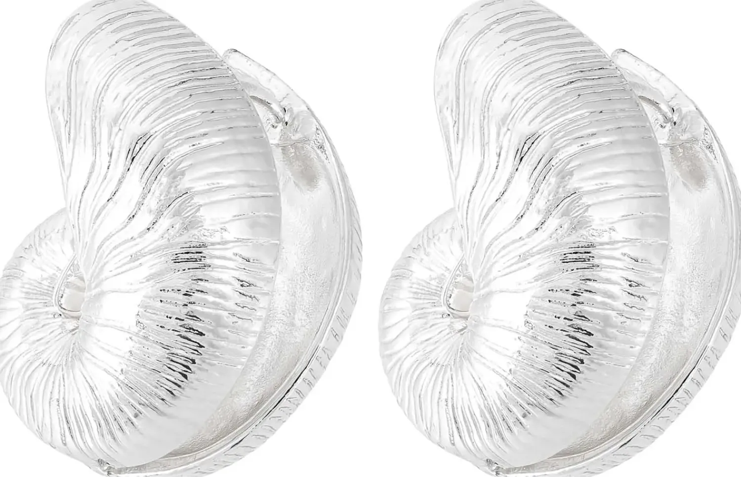 Online Bijou Brigitte Orecchini a perno - Silver Shells