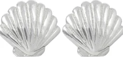 Discount Bijou Brigitte Orecchini a perno - Silver Shell