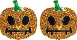 Outlet Bijou Brigitte Orecchini a perno - Sparkling Pumpkin