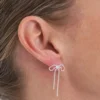 Best Bijou Brigitte Orecchini a perno - Sparkling Ribbon