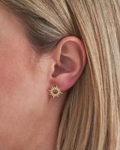 Discount Bijou Brigitte Orecchini a perno - Sparkling Sun