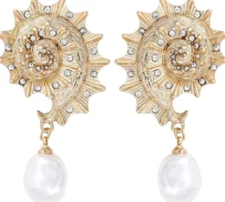 Hot Bijou Brigitte Orecchini a perno - Sparkling Shells