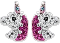 Bijou Brigitte Orecchini a perno - Sparkling Unicorn