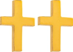 Hot Bijou Brigitte Orecchini a perno - Steel Cross