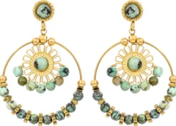 Outlet Bijou Brigitte Orecchini a perno - Summer Turquoise