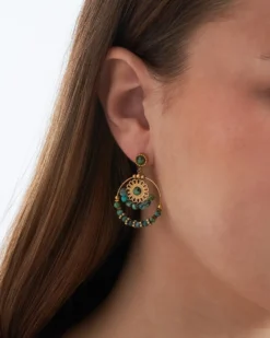 Outlet Bijou Brigitte Orecchini a perno - Summer Turquoise