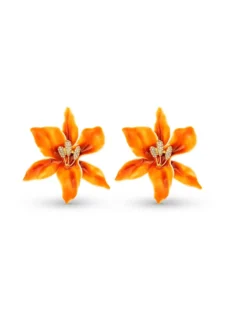 Clearance Bijou Brigitte Orecchini a perno - Sunset Bloom