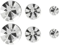 Outlet Bijou Brigitte Orecchini a perno - Three Crystals