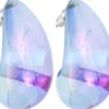 Bijou Brigitte Orecchini a perno - Transparent Blue