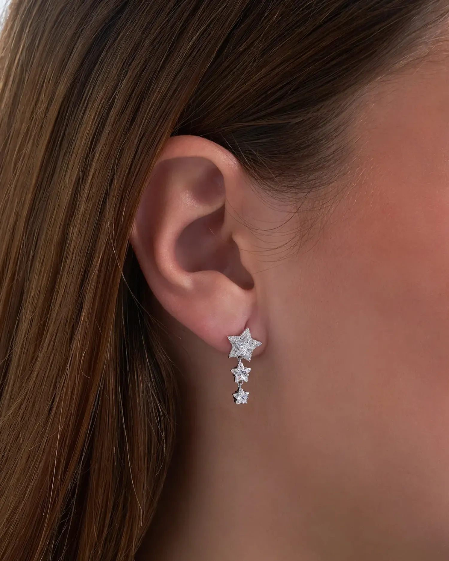 New Bijou Brigitte Orecchini a perno - Trio Star