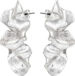 Discount Bijou Brigitte Orecchini a perno - Waved Leaf