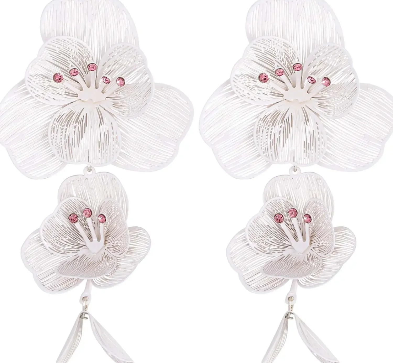 Best Bijou Brigitte Orecchini a perno - White Extra