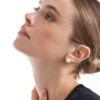 Discount Bijou Brigitte Orecchini a perno - White Nacre