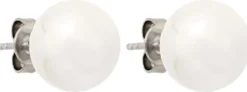 Discount Bijou Brigitte Orecchini a perno - White Nacre