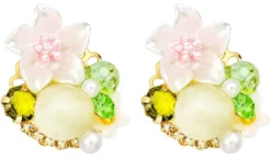 New Bijou Brigitte Orecchini a perno - Wild Flowers