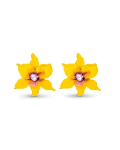 Best Bijou Brigitte Orecchini a perno - Yellow Daisy