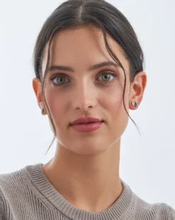 Discount Bijou Brigitte Orecchini a perno - Ying & Yang