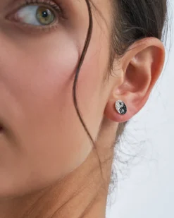 Discount Bijou Brigitte Orecchini a perno - Ying & Yang
