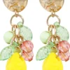 New Bijou Brigitte Orecchini a perno - Zesty Lemon