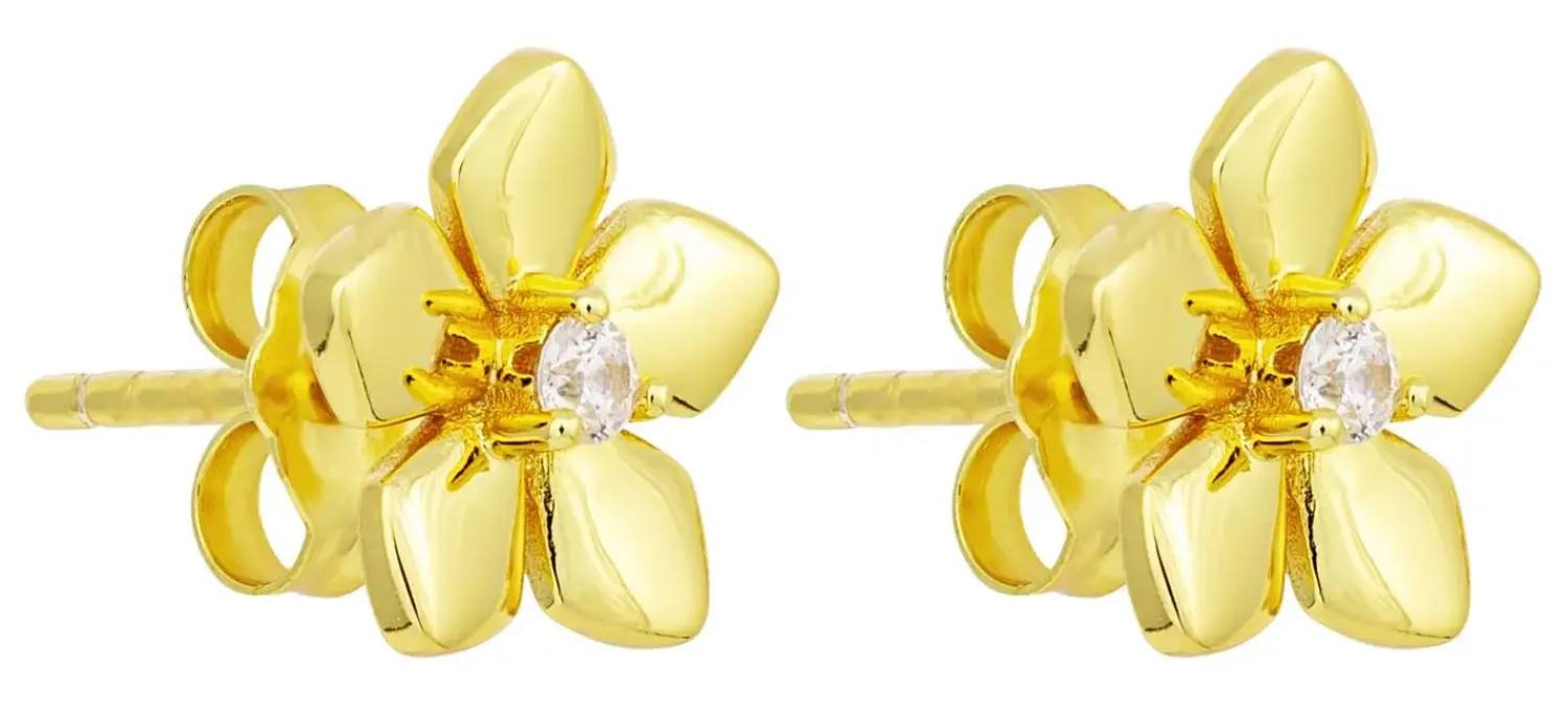 Discount Bijou Brigitte Orecchini a perno - Zirconia Blossom