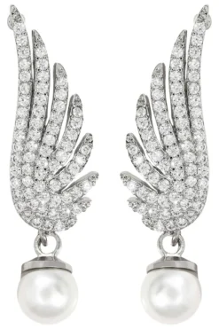 Clearance Bijou Brigitte Orecchini a perno - Zirconia Wings