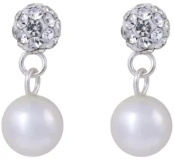 Bijou Brigitte Orecchini Argento - Pearls