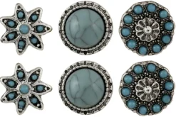 Clearance Bijou Brigitte Orecchini - Floral Trio
