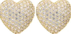 Bijou Brigitte Orecchini - Zirconia Hearts