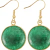 Clearance Bijou Brigitte Orecchino a pendente - Green Beauty