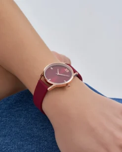 Best Bijou Brigitte Orologio - Simple Burgundy