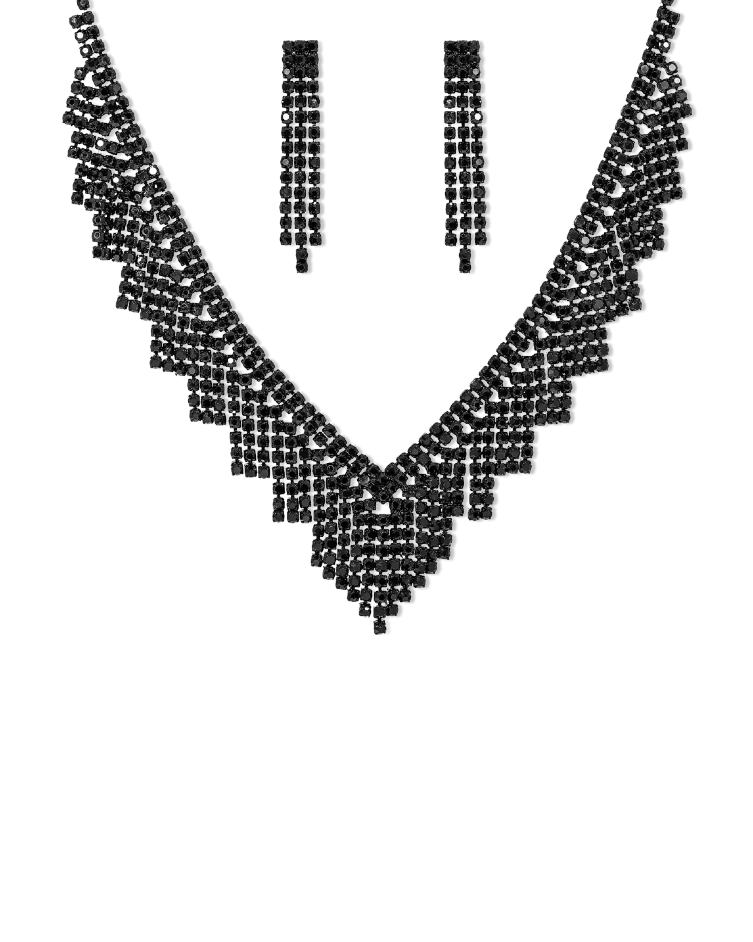 Sale Bijou Brigitte Parure di gioielli - Black Waterfall
