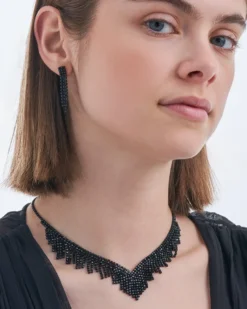 Sale Bijou Brigitte Parure di gioielli - Black Waterfall